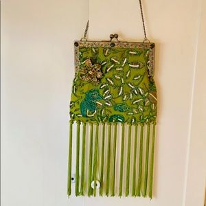 Vintage Christiana Green Purse